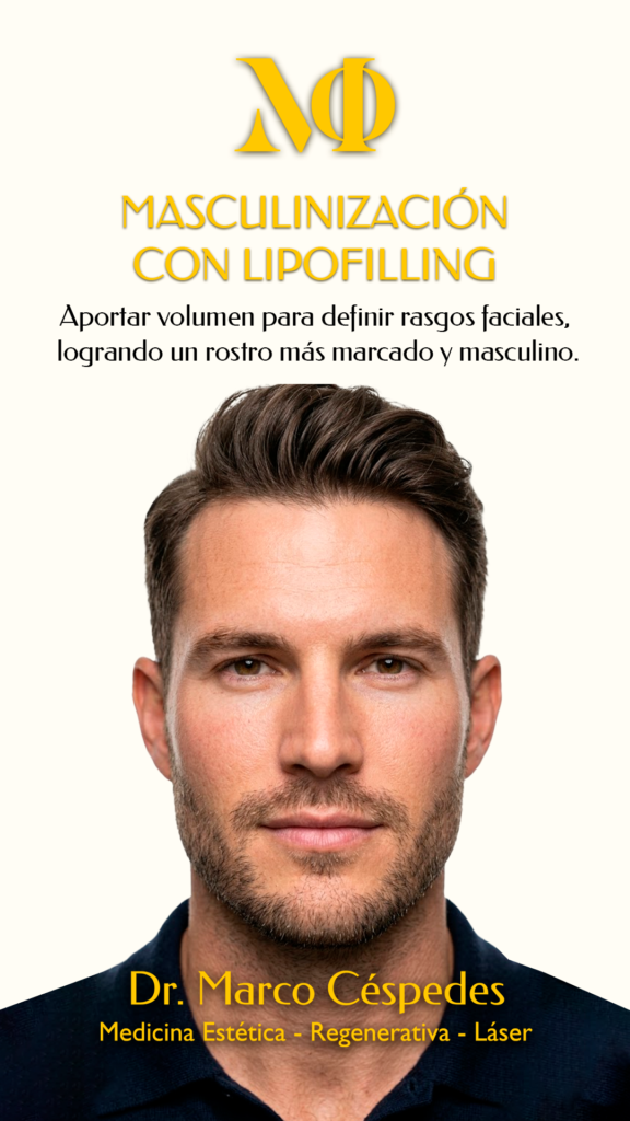 Masculinización Facial con Lipofilling