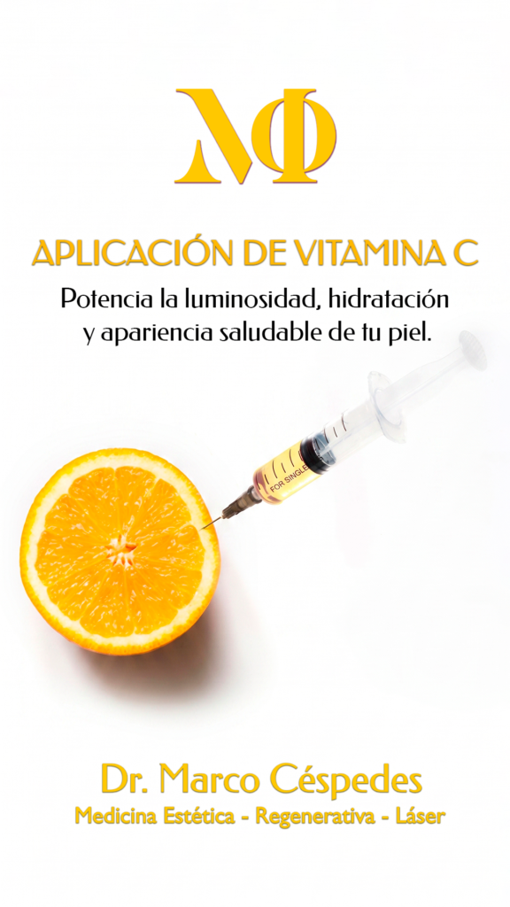 Aplicación de Vitamina C